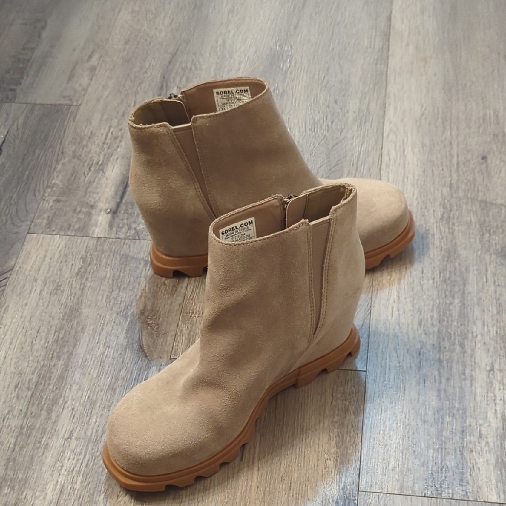 Sorel Joan Of Artic Wedge III Zip Booties - Picture 8 of 9